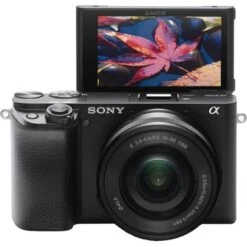 Sony - Alpha 6100 Mirrorless 4K Video Camera With E PZ 16-50mm Lens - Black -Capture Point 003d222e 13da 59c0 adde f8baeed7f604