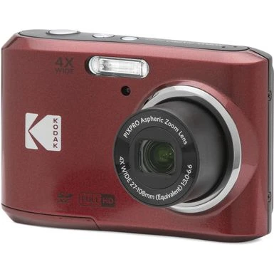 KODAK PIXPRO FZ45 Friendly Zoom Digital Camera, Red 6 KODAK PIXPRO FZ45 Friendly Zoom Digital Camera, Red - Image 4