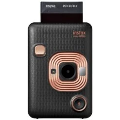 Fujifilm - Instax Mini LiPlay Instant Film Camera - Elegant Black -Capture Point 04b7a88f 9f24 4ac2 9f02 6e4445d6123d