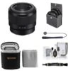 Sony FE 50mm F/1.8 Lens For E-Mount Cameras, Bundle With 49mm Filter Kit (UV/CPL/ND), Soft Lens Case, Lens Cleaner, Complete Optics Care And Cleaning Kit, Universal Lens Cap Tethers -Capture Point 0a28a032 664d 4792 a4ca 2077dac4b8b0