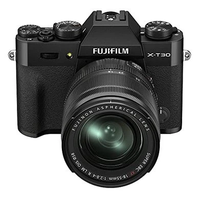 Fujifilm X-T30 II Mirrorless Digital Camera With XF 18-55mm F/2.8 Lens, Black 7 Fujifilm X-T30 II Mirrorless Digital Camera With XF 18-55mm F/2.8 Lens, Black - Image 5