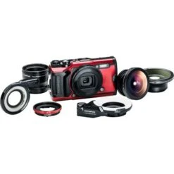 Olympus - Tough TG-6 4K 3840x2160 12 Megapixel Digital Camera - RED -Capture Point 0f1722ae 9652 5db2 9a06 780f1d01d1cd