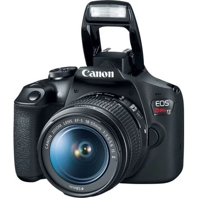 Canon® Canon - EOS Rebel T7 DSLR Video Camera With 18-55mm Lens - Black 7 Canon® Canon - EOS Rebel T7 DSLR Video Camera With 18-55mm Lens - Black - Image 5