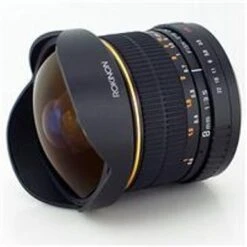Rokinon 8mm F/3.5 Aspherical Fisheye, Manual Focus Lens For Nikon F Mount