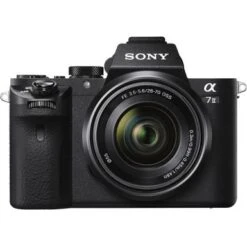 Sony - Alpha A7 II Full-Frame Mirrorless Video Camera With 28-70mm Lens - Black
