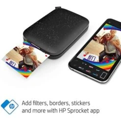 HP - Sprocket 2x3" Instant Photo Printer - Black -Capture Point 18aef1a7 c252 5713 9a90 41b8b6643e9e