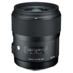 Sigma 35mm F/1.4 DG HSM ART Lens For Nikon AF Cameras - USA Warranty