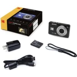 KODAK PIXPRO FZ55 Friendly Zoom Digital Camera, Black -Capture Point 2494db15 d617 4689 a230 7c819e4f73c9
