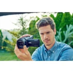 Sony - Handycam AX53 4K Flash Memory Premium Camcorder - Black -Capture Point 2645f6eb 8b78 5887 ad9f bdf883f6ea3a