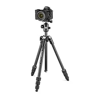Manfrotto Element MII Mobile Bluetooth MKELMII4BMB-BH, Lightweight Aluminium Travel Tripod, With Carry Bag, Arca-Compatible Ball Head, Load Up 8kg, For DSLRs, CSCs, Compact Cameras And Smartphones 6 Manfrotto Element MII Mobile Bluetooth MKELMII4BMB-BH, Lightweight Aluminium Travel Tripod, With Carry Bag, Arca-Compatible Ball Head, Load Up 8kg, For DSLRs, CSCs, Compact Cameras And Smartphones - Image 4