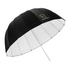 Glow Easy Lock Medium Deep White Fiberglass Umbrella (33")