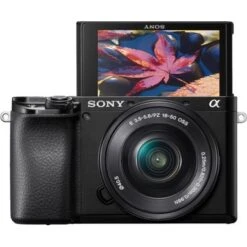 Sony - Alpha 6100 Mirrorless 4K Video Camera With E PZ 16-50mm Lens - Black -Capture Point 2867b24b 6c50 5c5c 8eb9 66c755f5ff34