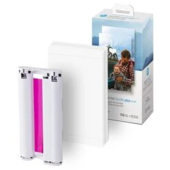 HP - Sprocket Studio Plus Semi-Gloss Photo Paper 4x6 108 Sheets And 2 Cartridges - White -Capture Point 296ee866 33eb 57dc 820a fec9856e960e