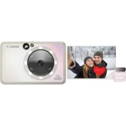 Canon® Canon - Ivy CLIQ+2 Instant Film Camera - Iridescent White -Capture Point 2a81b369 c9da 5030 8a1e 46284f6e6eed