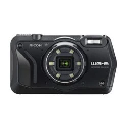 RICOH WG-6 Black Waterproof Camera 20MP Higher Resolution Images 3-inch LCD Waterproof 20m Shockproof 2.1m Underwater Mode 6-LED Ring Light For Macro Photography -Capture Point 2beb3a68 3286 476c 8aad 47b2ac11c043