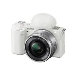 Sony Alpha ZV-E10 - APS-C Interchangeable Lens Mirrorless Vlog Camera Kit - White -Capture Point 30f60783 e86d 412c 86b1 cbf962917518