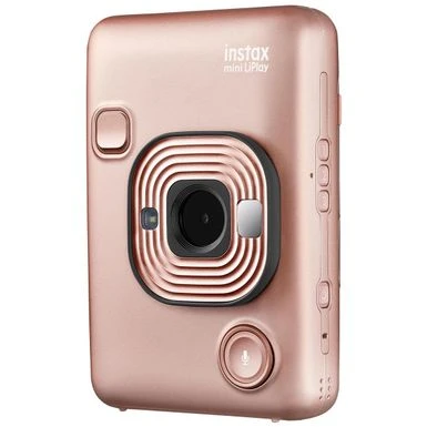 Fujifilm Instax Hybrid Mini LiPlay Instant Camera, Blush Gold 5 Fujifilm Instax Hybrid Mini LiPlay Instant Camera, Blush Gold - Image 3