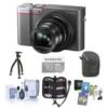 Panasonic Lumix DMC-ZS100 Digital Camera, 20.1MP, Silver - Bundle With 16GB Class 10 U3 SDHC Card, Camera Case, Cleaning Kit, Memory Wallet, Sunpak FlexPod Pro, Software Package 2 Panasonic Lumix DMC-ZS100 Digital Camera, 20.1MP, Silver - Bundle With 16GB Class 10 U3 SDHC Card, Camera Case, Cleaning Kit, Memory Wallet, Sunpak FlexPod Pro, Software Package -Capture Point 376898b2 aae9 4ce3 a81f 971e33159b18