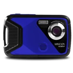 Minolta MN30WP 21MP Full HD 2.8" Touch LCD Screen Waterproof Digital Camera, Blue -Capture Point 3a530dd1 3d53 4e9b 8258 9090b7c6185f