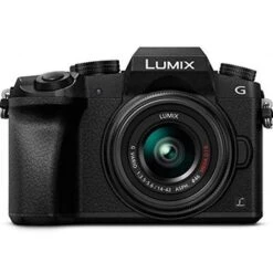 Panasonic Lumix DMC-G7 Mirrorless Micro Four Thirds Digital Camera With Lumix G Vario 14-42mm And 45-150mm Lenses