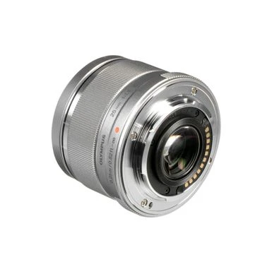 Olympus M. Zuiko Digital 25mm F/1.8 Lens - Silver - For Micro Four Thirds System 6 Olympus M. Zuiko Digital 25mm F/1.8 Lens - Silver - For Micro Four Thirds System - Image 4