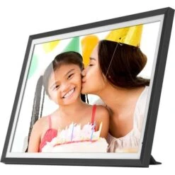 Aluratek - 13.5" 3K Touchscreen LCD Wi-Fi Digital Photo Frame - Black -Capture Point 41cb05f9 6b47 5472 af6f 200d512bfe0c