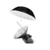 Westcott 7 Feet Parabolic Umbrella, White/Black - Bundle With Flashpoint Streaklight Umbrella Reflector Kit -Capture Point 45f009d4 4ebd 4b95 b1e5 f531f032520a