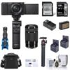 Sony ZV-E10 Mirrorless Camera With 16-50mm Lens & E 55-210mm F/4.5-6.3 OSS E-Mount Lens,Black Bundle With Vlogger Kit, 128GB Memory Card, Battery, Accessories Kit 1 Sony ZV-E10 Mirrorless Camera With 16-50mm Lens & E 55-210mm F/4.5-6.3 OSS E-Mount Lens,Black Bundle With Vlogger Kit, 128GB Memory Card, Battery, Accessories Kit -Capture Point 46361800 aee2 4d06 ac60 e4944838abb3
