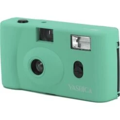 Yashica MF-1 Snapshot Art 35mm Film Camera, Turquoise -Capture Point 48233e8a 062f 4fdc b9f9 e889326f88d3