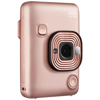 Fujifilm Instax Hybrid Mini LiPlay Instant Camera, Blush Gold 8 Fujifilm Instax Hybrid Mini LiPlay Instant Camera, Blush Gold - Image 6
