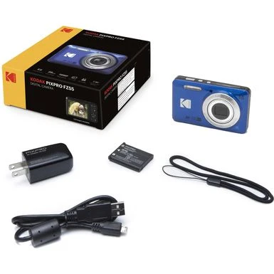 KODAK PIXPRO FZ55 Friendly Zoom Digital Camera, Blue 7 KODAK PIXPRO FZ55 Friendly Zoom Digital Camera, Blue - Image 5