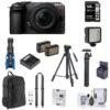 Nikon Z 30 DX-Format Mirrorless Camera With 16-50mm Lens, Bundle With 128GB Memory Card, Backpack, 2x Battery, Charger, Tripod, Wrist Strap, Microphone And Accessories Kit -Capture Point 5a0bdfba b0d4 4cf1 ba9e f8af86eb0d15