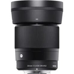 Sigma - 30mm 1.4 DC DN Contemporary Lens For Select Sony APS-C E-mount Cameras - Black -Capture Point 5bea3c33 f6c6 466e bb26 72e07c8113a9