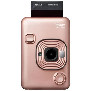 Fujifilm Instax Hybrid Mini LiPlay Instant Camera, Blush Gold 9 Fujifilm Instax Hybrid Mini LiPlay Instant Camera, Blush Gold - Image 7