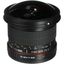 Rokinon 8mm F/3.5 HD UMC Fisheye CS II Lens With Removable Hood For Sony E-Mount DSLR