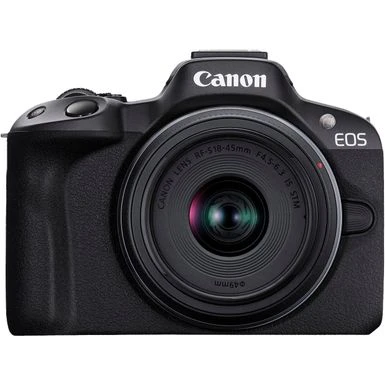 Canon - EOS R50 4K Video Mirrorless Camera With RF-S 18-45mm F/4.5-6.3 IS STM Lens - Black 3 Canon - EOS R50 4K Video Mirrorless Camera With RF-S 18-45mm F/4.5-6.3 IS STM Lens - Black