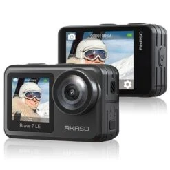 AKASO - Brave 7 LE SE 4K Waterproof Action Camera With Remote