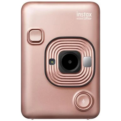 Fujifilm Instax Hybrid Mini LiPlay Instant Camera, Blush Gold 3 Fujifilm Instax Hybrid Mini LiPlay Instant Camera, Blush Gold