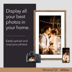 Meural 21.5" Full HD Digital Canvas II Wi-Fi Frame, 16x24", Black -Capture Point 6a5ce111 df8e 4900 ac56 439c25610178