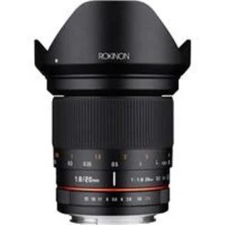 Rokinon 20mm F/1.8 ED AS UMC Wide Angle Lens For Canon EF Mount