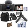Sony ZV-1 Compact 4K HD Camera, Black Bundle With Vlogger Accessory Kit, Bag, Extra Battery, Smart Charger And Accessories -Capture Point 6b739aa0 1e04 47c9 abd2 87a7437ac1a4