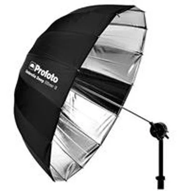 Profoto Deep And Parabolic 33" Umbrella, Small, Silver 3 Profoto Deep And Parabolic 33" Umbrella, Small, Silver