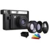 Lomography Lomo'Instant Wide Black Camera With 2x Lenses, Black -Capture Point 752900ac c2a3 441c 9154 366844a24f60