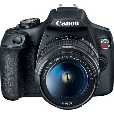Canon® Canon - EOS Rebel T7 DSLR Video Camera With 18-55mm Lens - Black 6 Canon® Canon - EOS Rebel T7 DSLR Video Camera With 18-55mm Lens - Black - Image 4