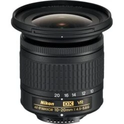 SteelSeries Nikon - AF-P DX NIKKOR 10-20mm F/4.5-5.6G VR Wide-Angle Zoom Lens For APS-C F-mount Cameras - Black