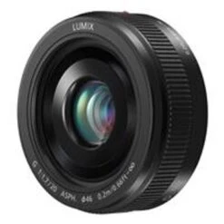 Panasonic Lumix G 20mm F/1.7 II Aspherical Lens For Micro Four Thirds Lens Mount, Black