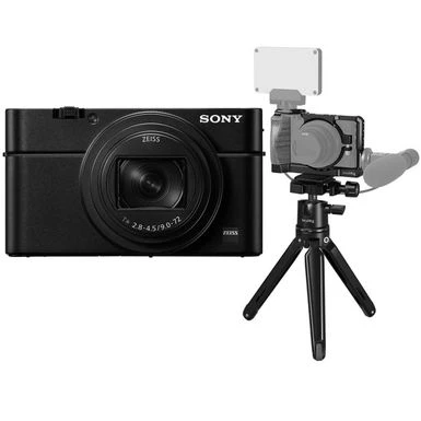 Sony Cyber-shot DSC-RX100 VII Digital Camera - With SmallRig Vlog Kit Cage, Mini Tripod, QR Plate 3 Sony Cyber-shot DSC-RX100 VII Digital Camera - With SmallRig Vlog Kit Cage, Mini Tripod, QR Plate