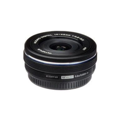 Olympus M. Zuiko Digital 14-42mm F/3.5-5.6 EZ (Electronic Zoom) Pancake Lens - Black - For Micro Four Thirds System 5 Olympus M. Zuiko Digital 14-42mm F/3.5-5.6 EZ (Electronic Zoom) Pancake Lens - Black - For Micro Four Thirds System - Image 3