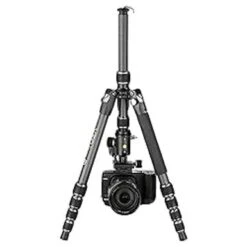 Vanguard VEO3T235CBP Carbon Fiber Travel Tripod With Ball Head, Removeable Pan Handle, And Quick Shoe With Built-in Smartphone Holder,Black -Capture Point 9076d5ce b5b5 47b9 a25d ed40978773cf