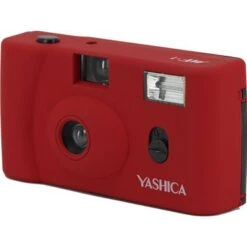 Yashica MF-1 Snapshot Art 35mm Film Camera, Red -Capture Point 90af5f0e 839e 4d26 9a52 66cb876bb771